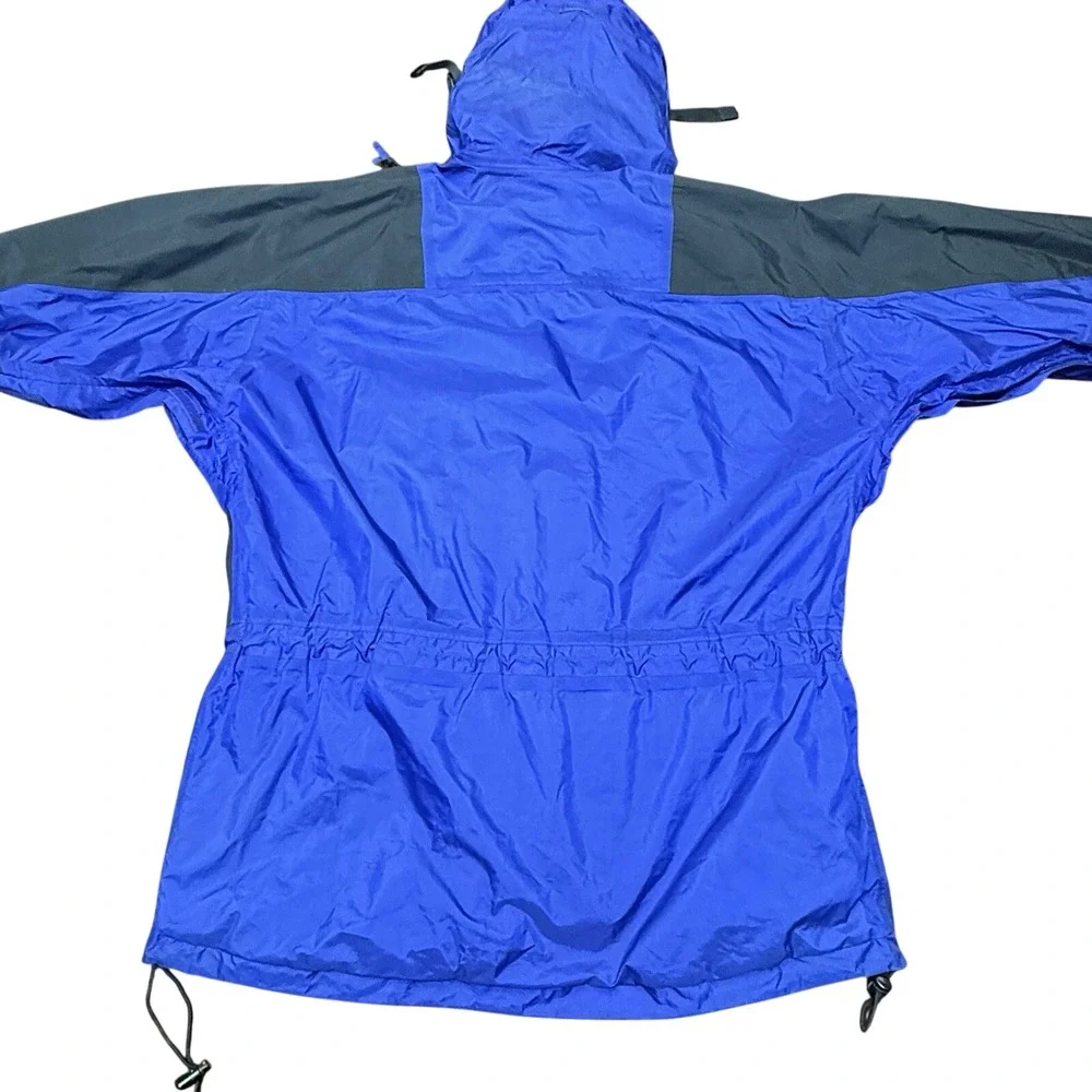 Vtg The North Face Gore-Tex Mountain Jacket Men's L Blue Purple 90s Outdoor Camp